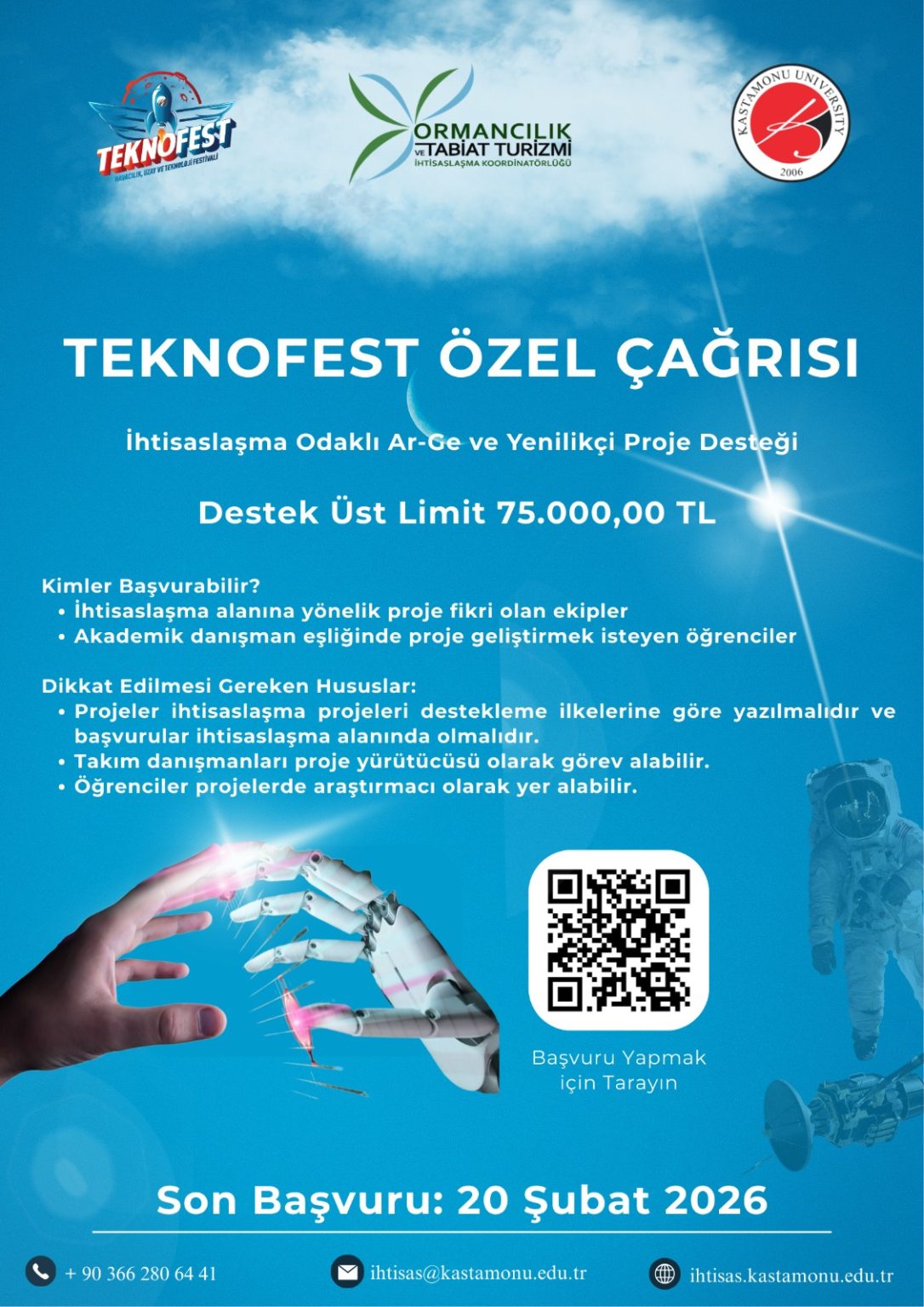 Teknofest Özel Çağrısı