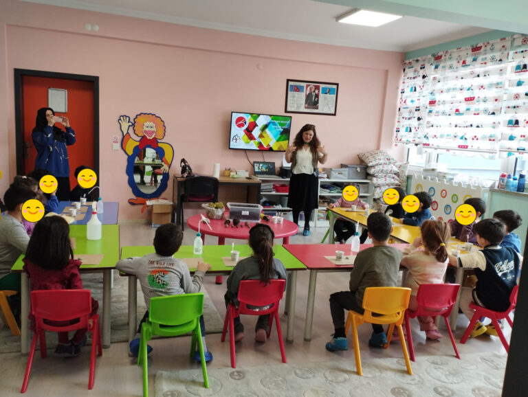 Behiye Barut Anaokulu’nda Ormanların Faydaları Anlatıldı