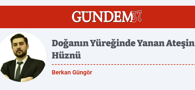 Akademisyenimizin Orman Yangınları Hakkındaki Yazısı Yerel Basında Yayınlandı