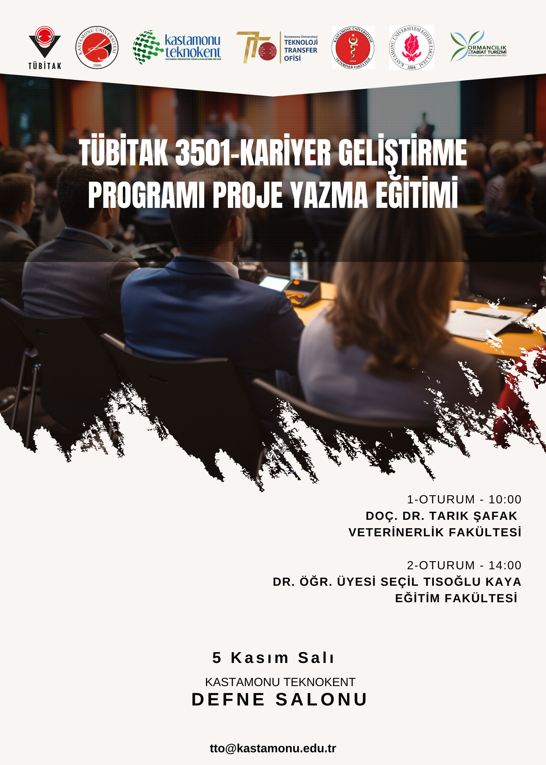 Fen ve Sosyal Alanlara Yönelik TÜBİTAK 3501-Kariyer Geliştirme Programı Proje Yazma Eğitimi